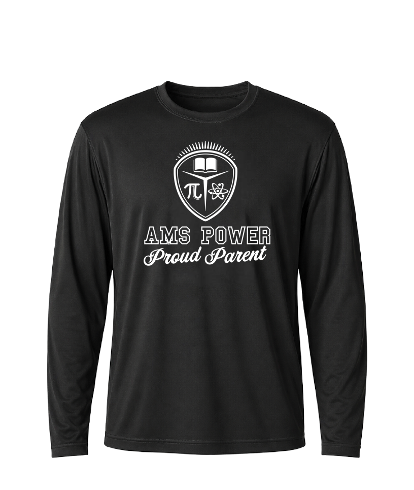 AMS Power Proud Parent Performance Long Sleeve Tee