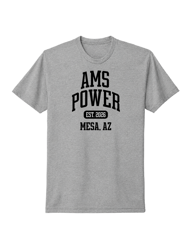 AMS Power Collegiate Tee