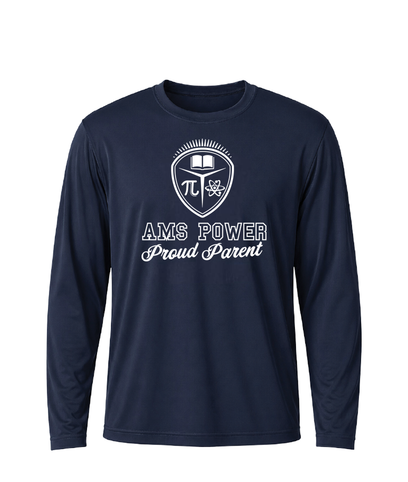 AMS Power Proud Parent Performance Long Sleeve Tee