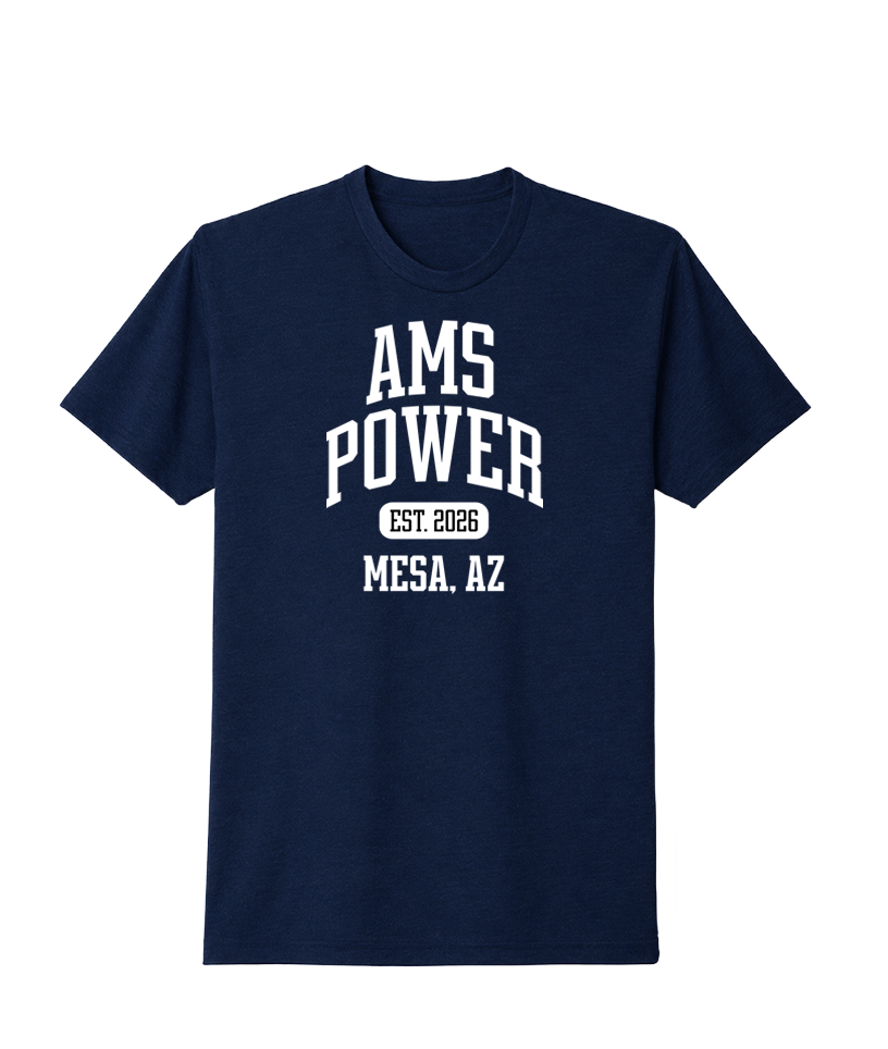 AMS Power Collegiate Tee
