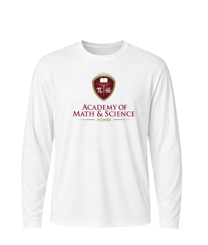 AMS Power Classic Crest Performance Long Sleeve Tee stack