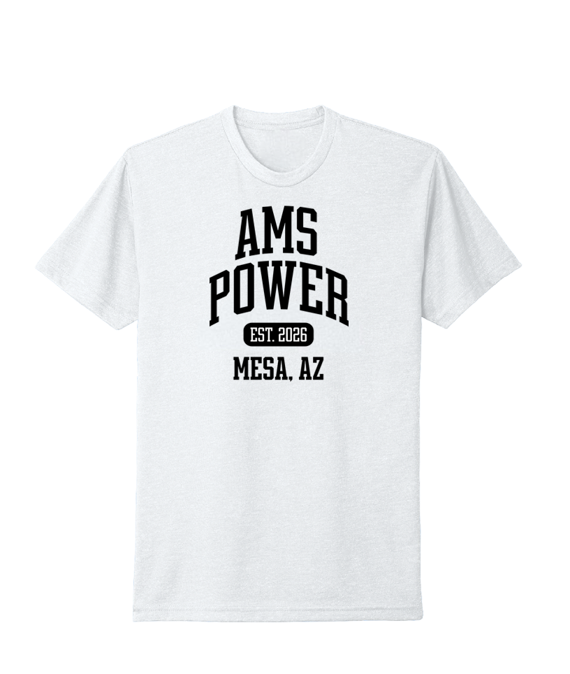 AMS Power Collegiate Tee