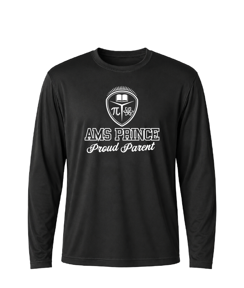 AMS Prince Proud Parent Performance Long Sleeve Tee