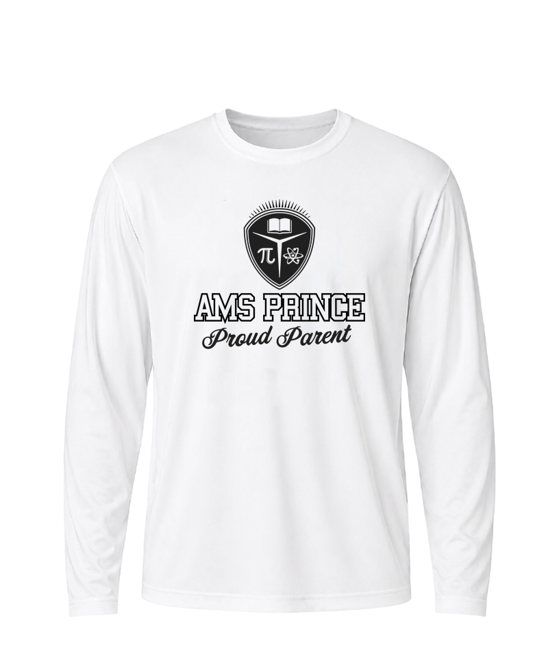 AMS Prince Proud Parent Performance Long Sleeve Tee