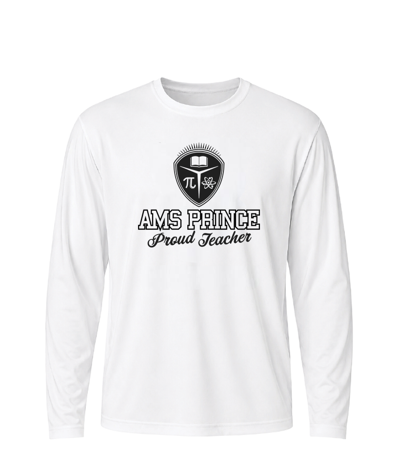 AMS Prince Proud Teacher Performance Long Sleeve Tee