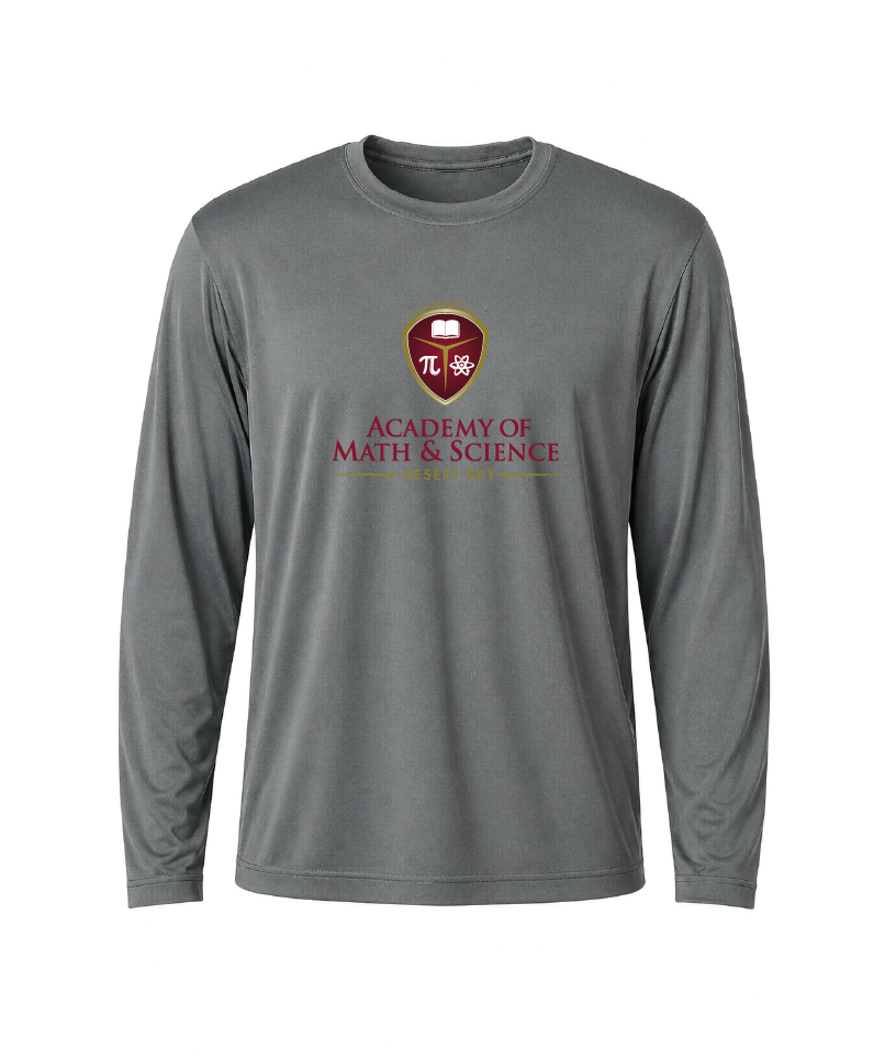 AMS Desert Sky Classic Crest Performance Long Sleeve Tee