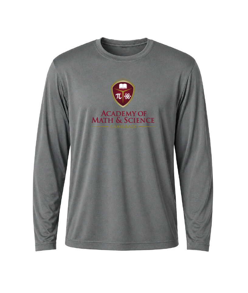 AMS Camelback Classic Crest Performance Long Sleeve Tee