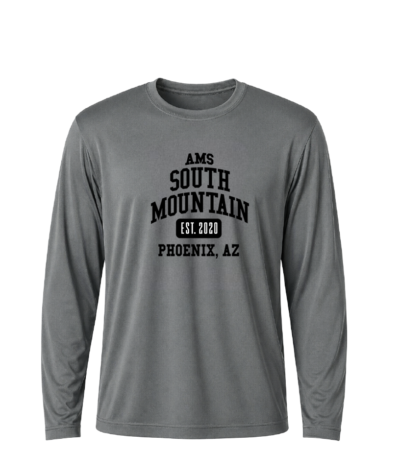 AMS South Mountain Collegiate Performance Long Sleeve Tee
