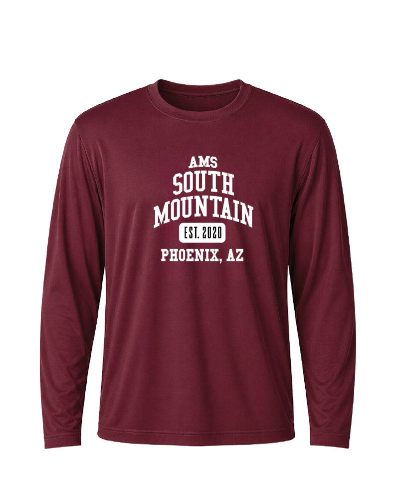 AMS South Mountain Collegiate Performance Long Sleeve Tee