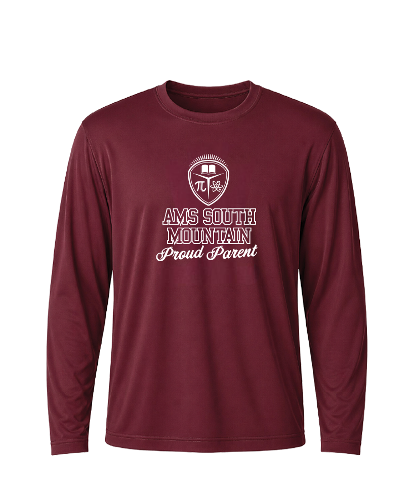 AMS South Mountain Proud Parent Performance Long Sleeve Tee