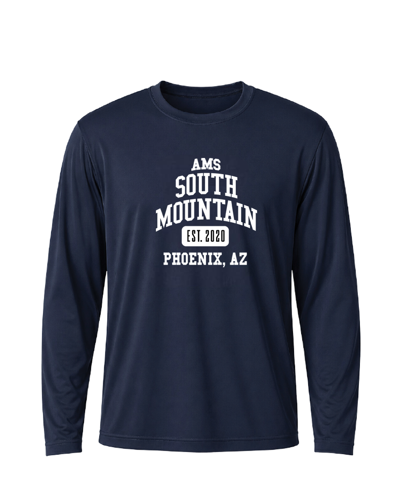 AMS South Mountain Collegiate Performance Long Sleeve Tee