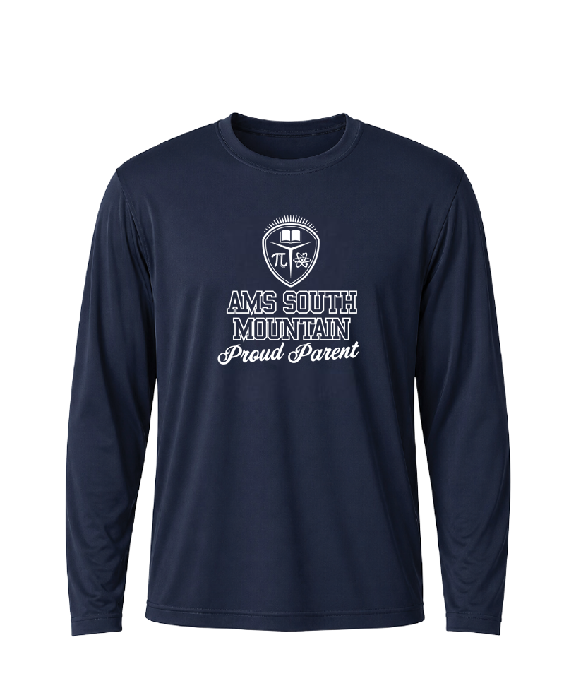 AMS South Mountain Proud Parent Performance Long Sleeve Tee