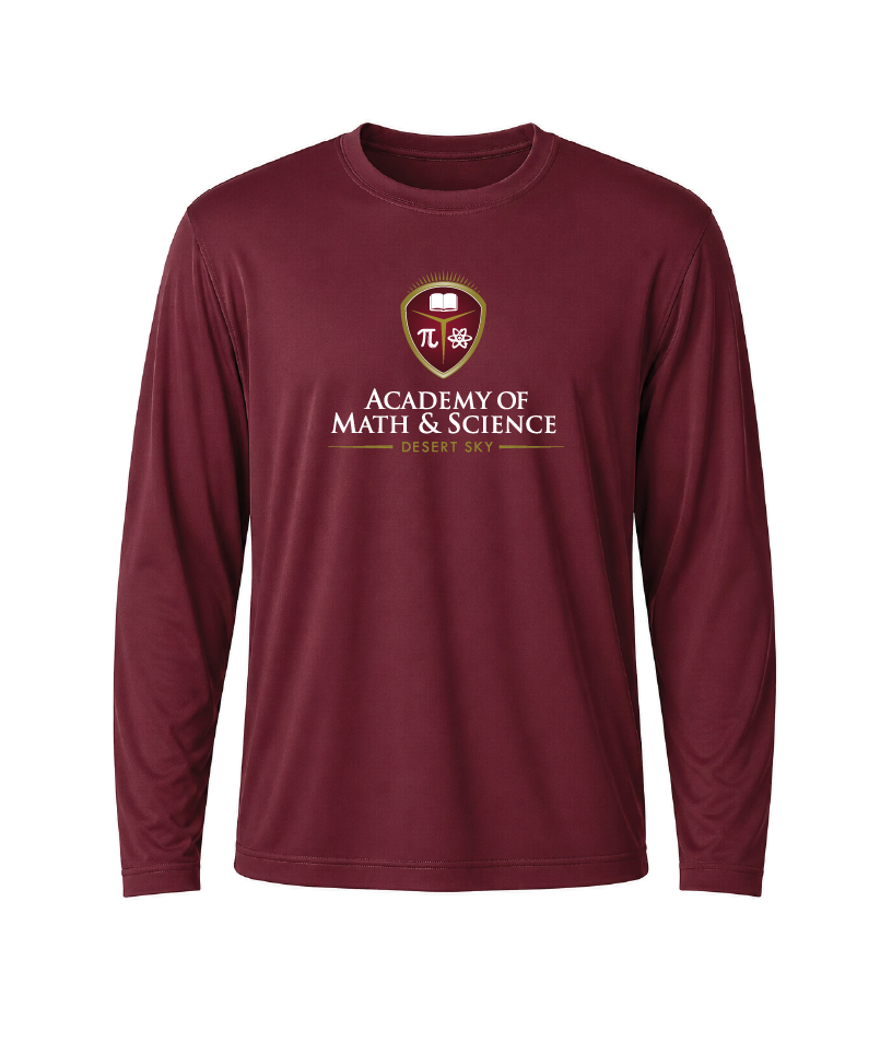 AMS Desert Sky Classic Crest Performance Long Sleeve Tee