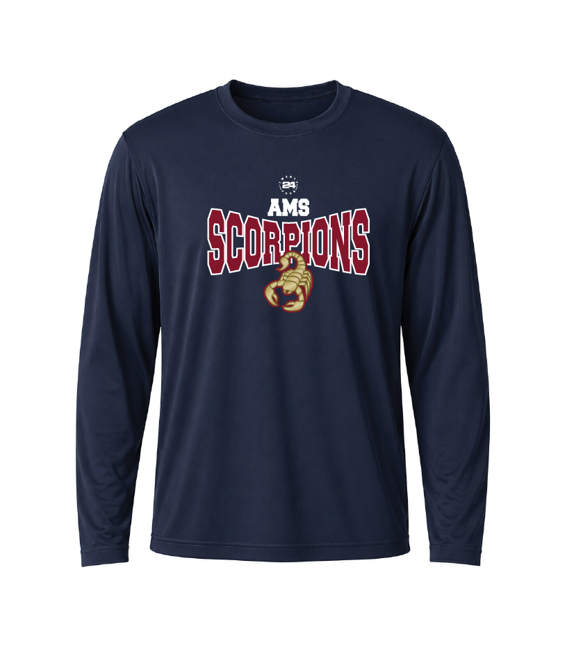AMS Scorpions Performance Long Sleeve Tee