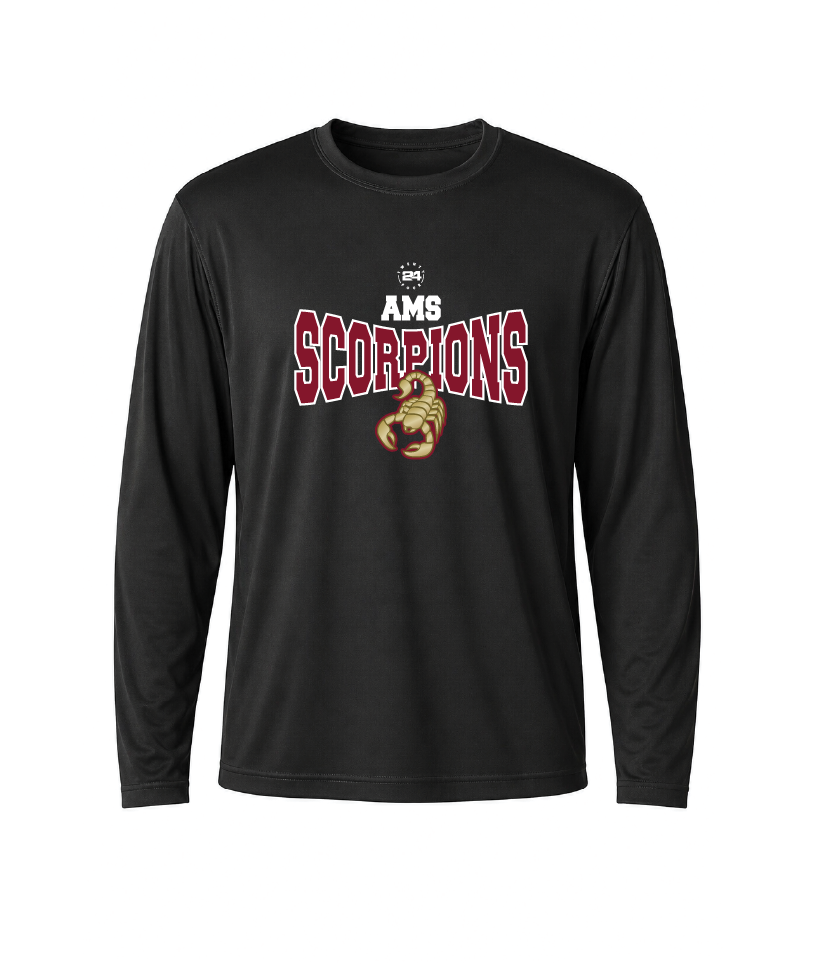 AMS Scorpions Performance Long Sleeve Tee