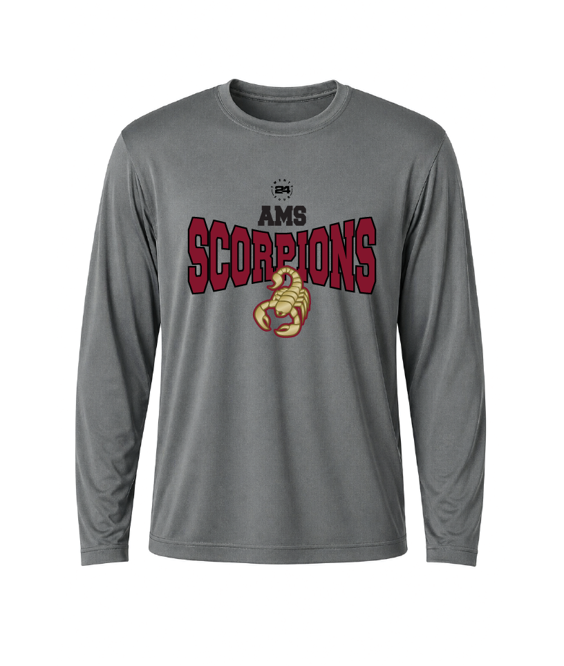 AMS Scorpions Performance Long Sleeve Tee